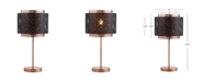 JONATHAN Y Tribeca 19.7" Metal LED Table Lamp